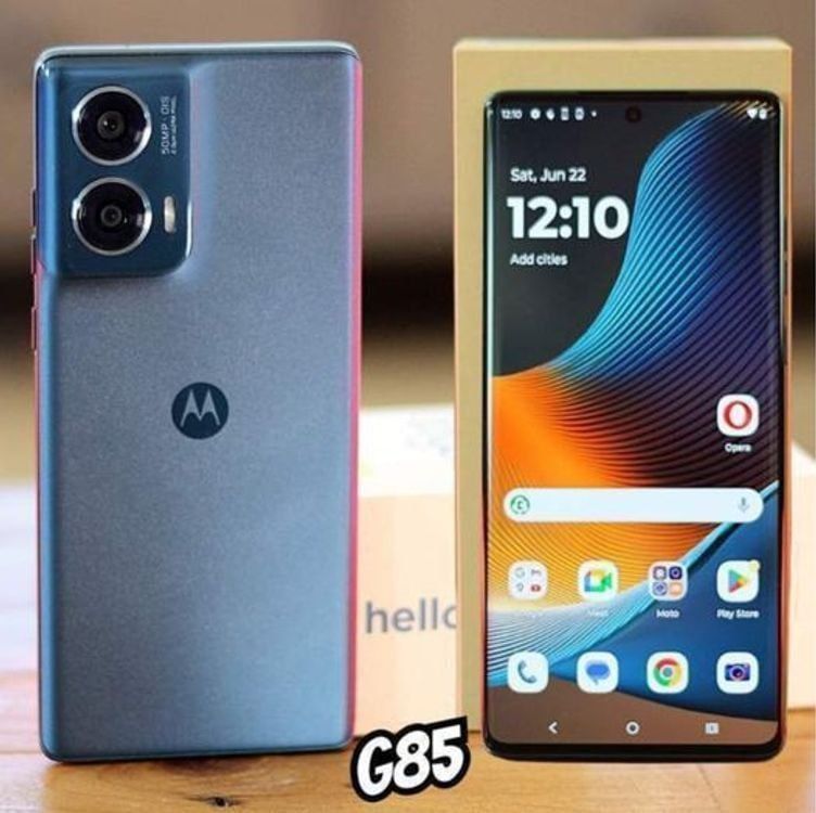 Smartphone Moto g85 5G - 256GB 16GB Ram Boost 50MP Sony AI Camera Tela Infinita pOLED NFC - Grafite
